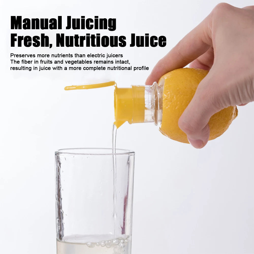 SWANS Manual Citrus Juicer – Portable Lemon & Orange Squeezer Citrus Juicer SWANS