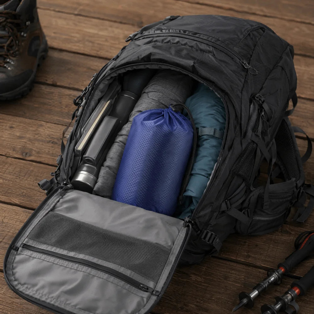 3-Pack Ultralight Waterproof Drawstring Stuff Sacks for Travel Travel Stuff Sack SWANS
