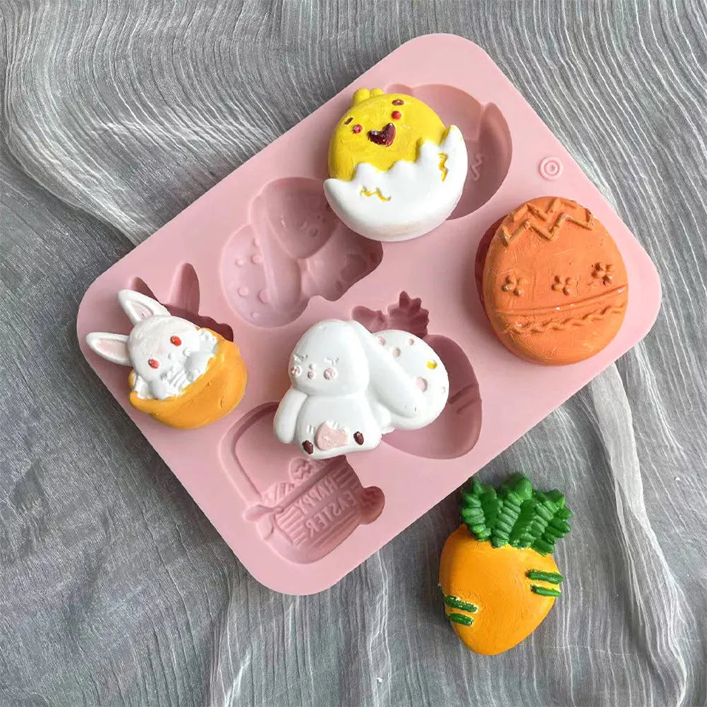 3-Pack Silicone Easter Bunny Molds – Chocolate, Candy & Cake Silicone Baking Mold SWANS Default Title