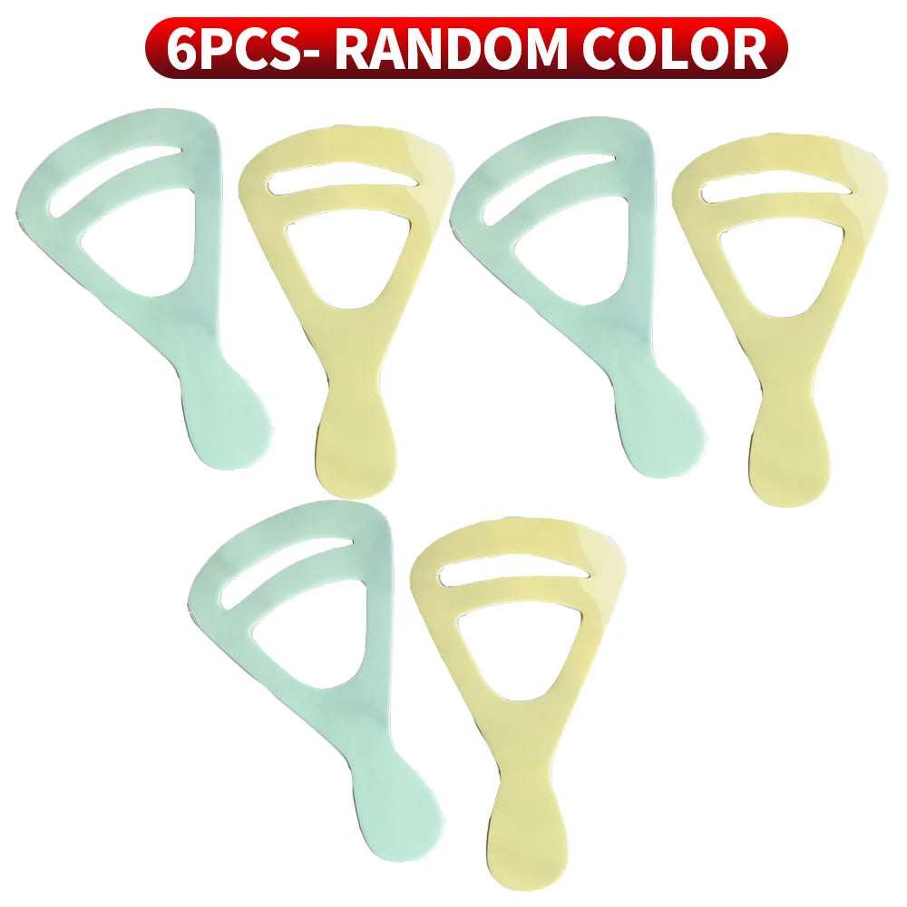 SWANS Reusable Eyebrow Stencils – 1/3/6 Piece Shaping Kit Eyebrow Stencil Set SWANS 6PCS