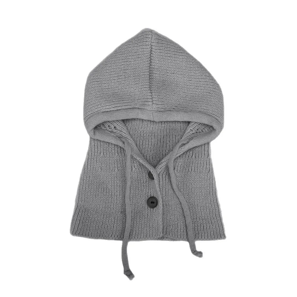 Windproof Knitted Balaclava Beanie Hat – Winter Thermal Cap Winter Knitted Beanie SWANS