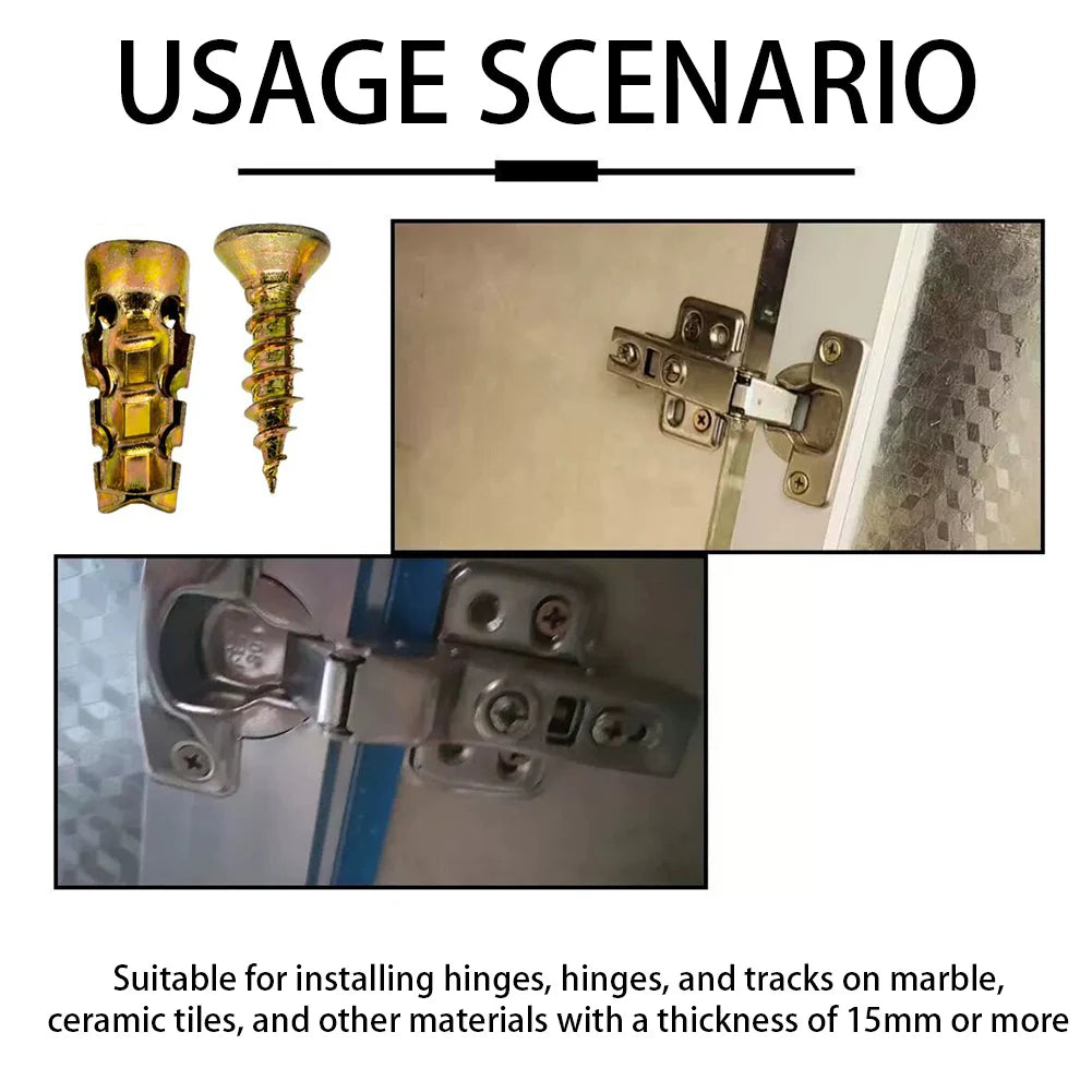 6×14mm Door Hinge Thread Repair Screws & Wall Anchors Thread Repair Screws SWANS