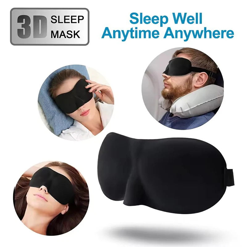 3D Sleep Mask – Memory Foam Light-Blocking Eye Mask Sleep Eye Mask SWANS