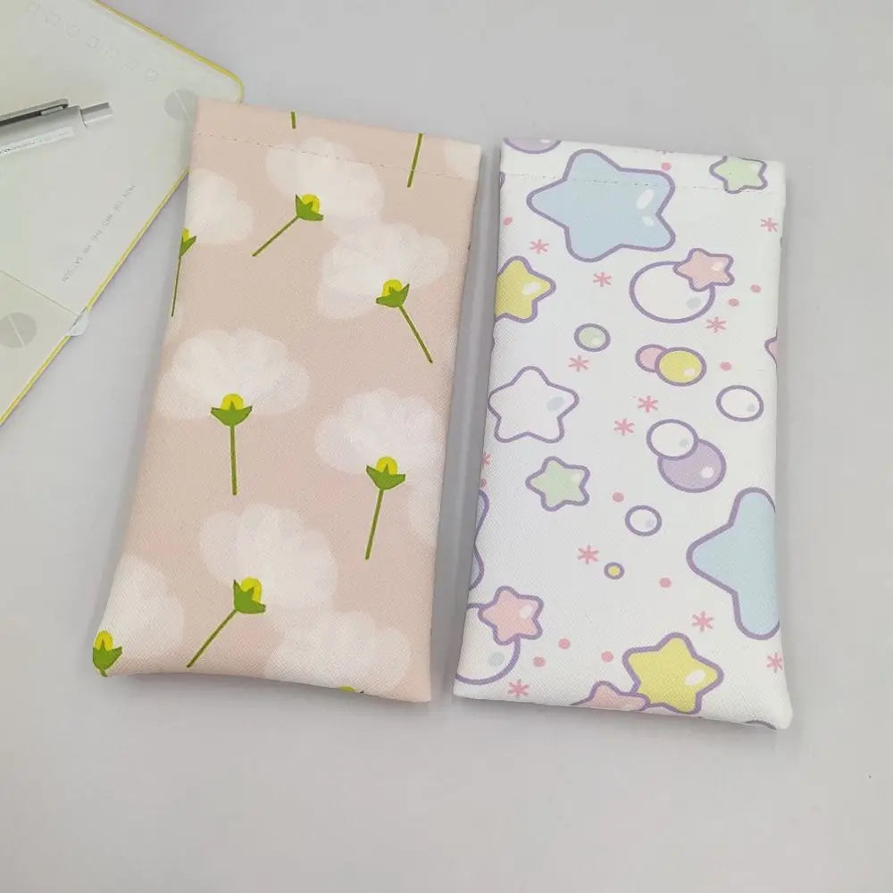 PU Leather Soft Shell Eyeglasses Case – Auto-Closing Portable Eyeglasses Case SWANS
