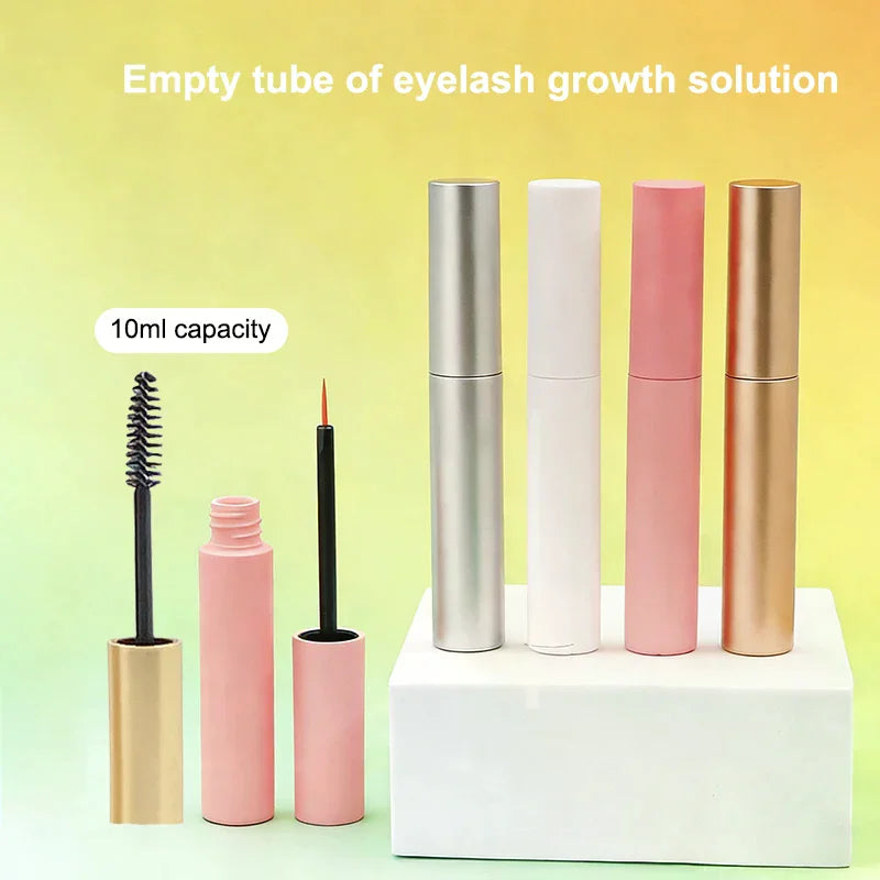 Empty 10ml Mascara Tube with Brush Rod – Refillable Container Cosmetic Packaging Container SWANS