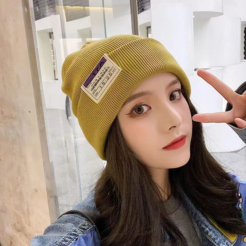 Unisex Knit Beanie Hat – Soft Warm Winter Skullcap Knit Beanie Hat SWANS