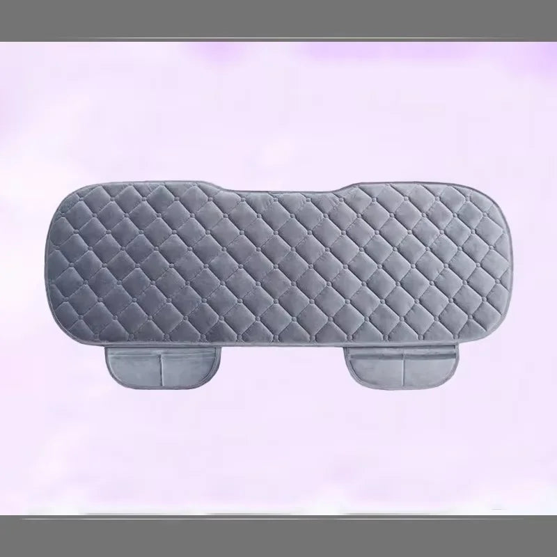 Universal Winter SUV Car Seat Cover – Anti-Slip Linen Cushion Car Seat Cover SWANS Gray color