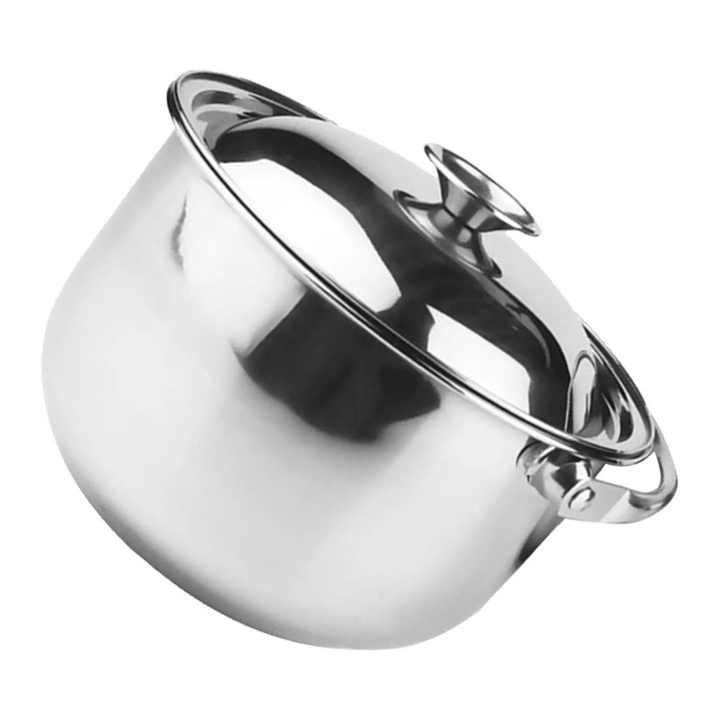 ROSENICE Stainless Steel Stockpot with Lid – 1.6L Soup Pot Stainless Steel Stockpot SWANS