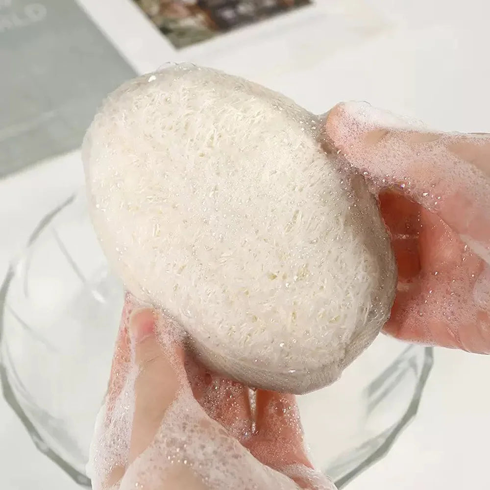 Luffa Exfoliating Bath Scrub Towel 1/3/6 Pack | SWANS Exfoliating Bath Scrub SWANS