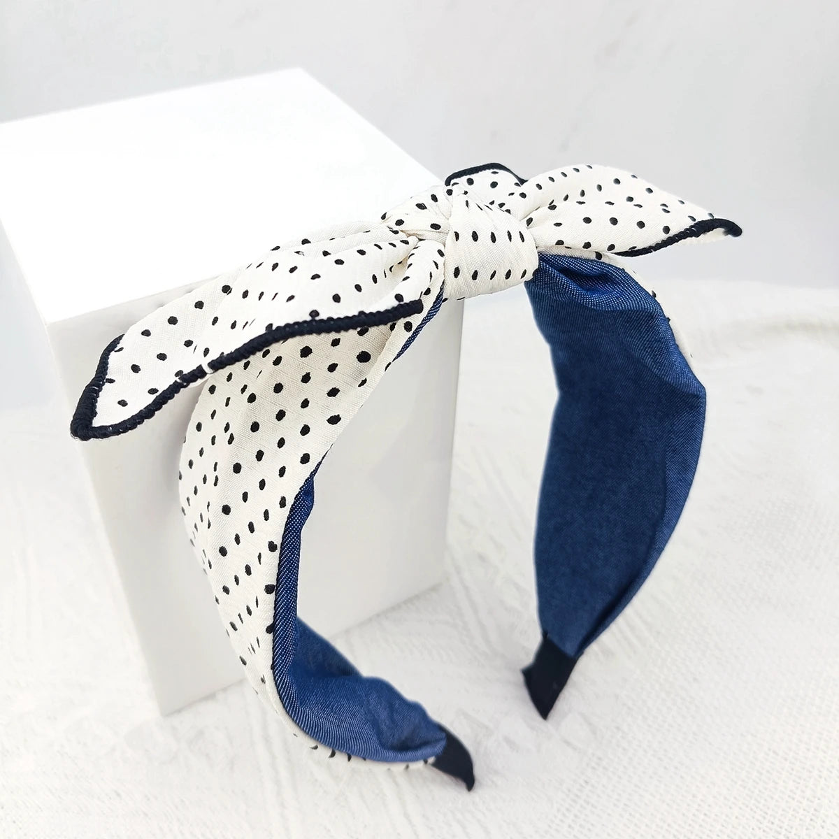 Women's Wide Bow Flower Headband – Turban Hair Accessory 1/4PC Fashion Headband SWANS 01
