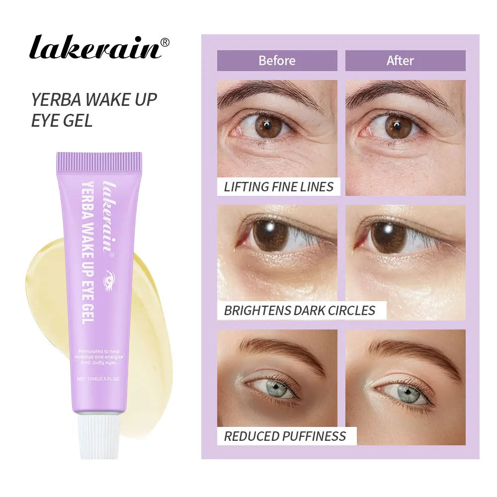 Lakerain Eye Gel – Hyaluronic Acid & Caffeine | 15ml Eye Gel SWANS
