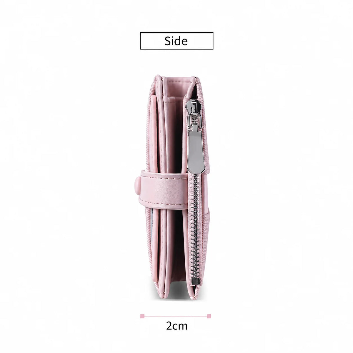 Women's PU Leather Bifold Wallet – Multi-Card Slot & ID Window Bifold Wallet SWANS
