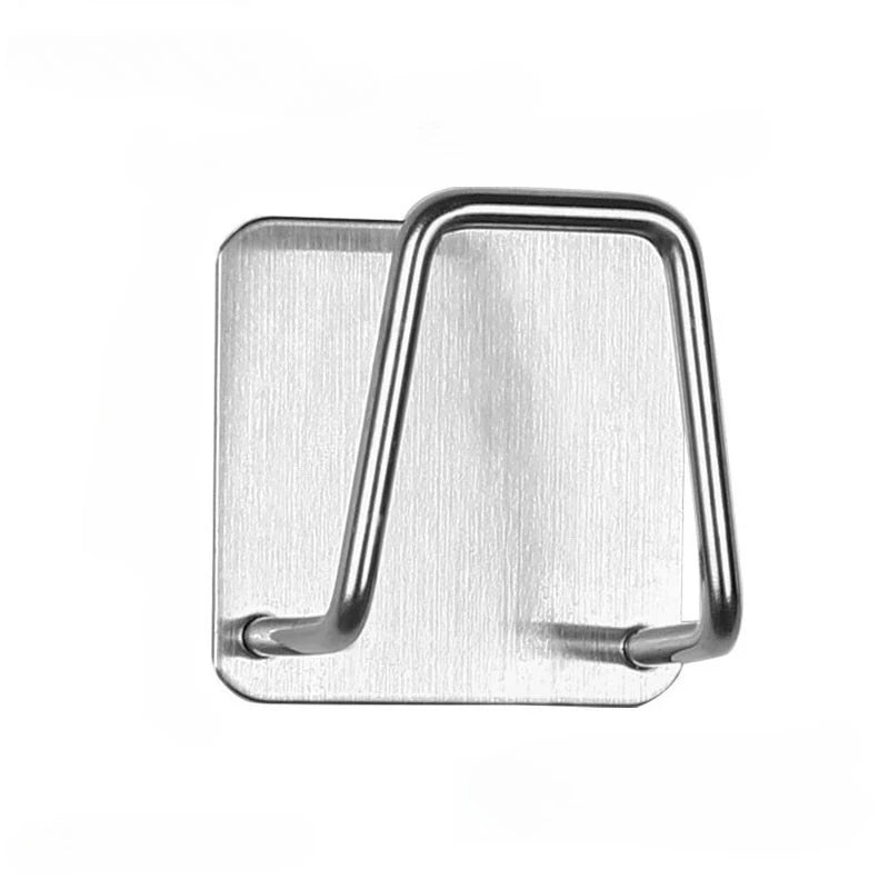 SWANS 304 Stainless Steel Kitchen Sink Sponge Holder & Drainer Sink Sponge Holder SWANS Silver 1pc