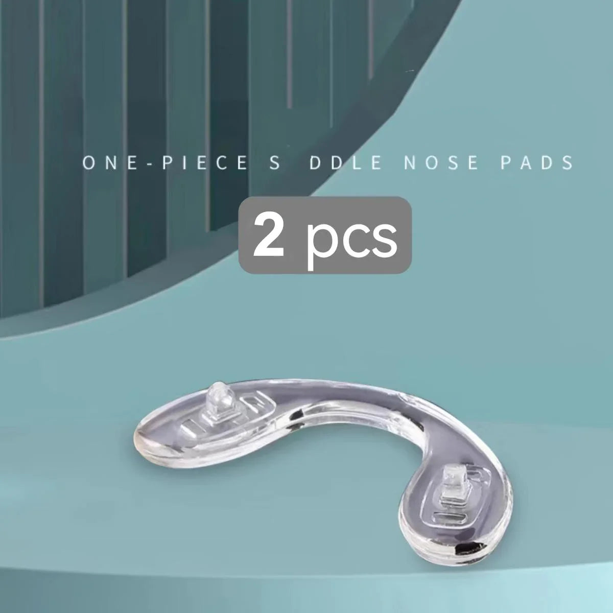 SWANS Silicone Eyeglass Nose Pads – Anti-Slip Comfort, 1/2/4pc Eyeglass Nose Pads SWANS 2PCS