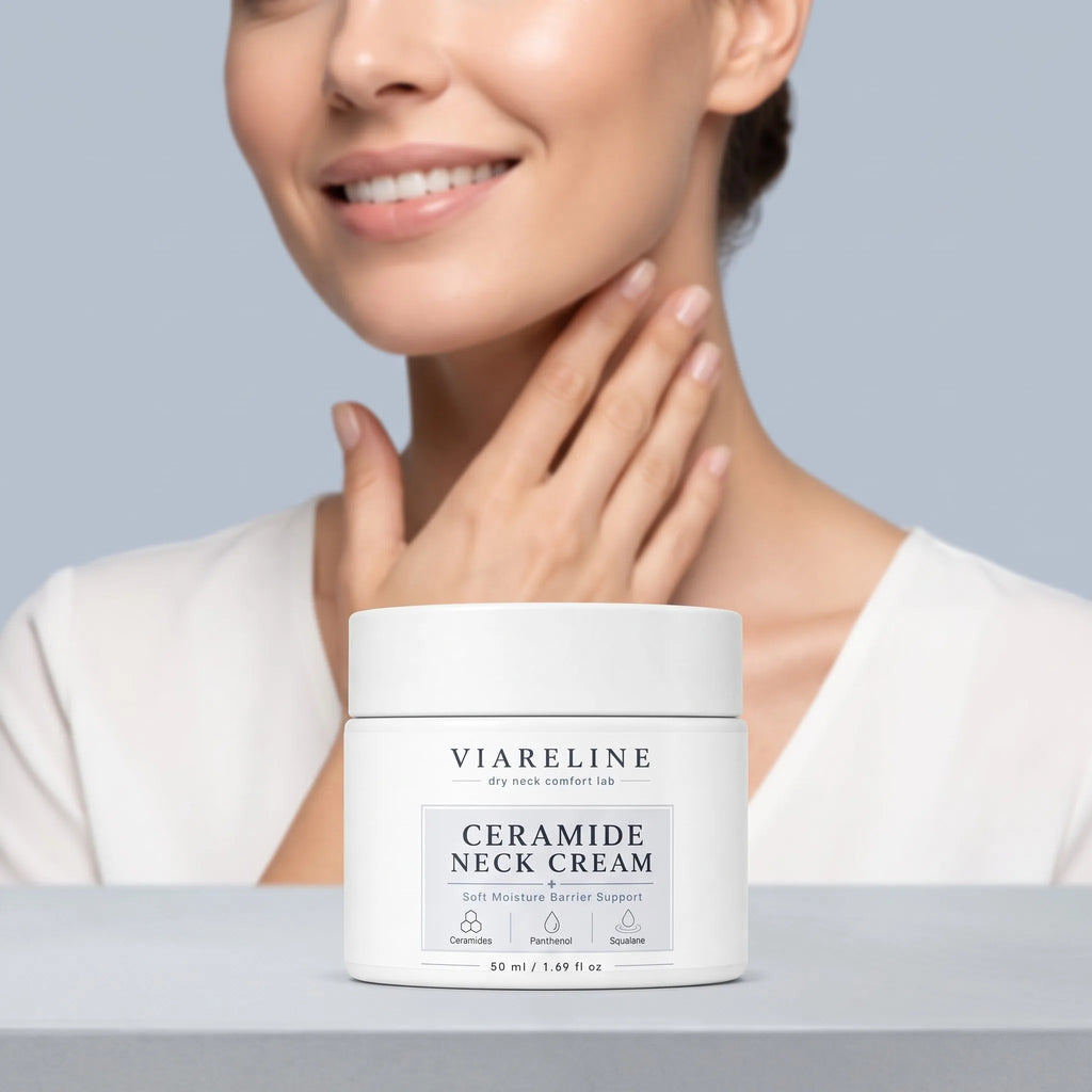 VIARELINE Firming Neck Cream – Anti-Aging Lifting & Hydrating 50g Neck Firming Cream SWANS