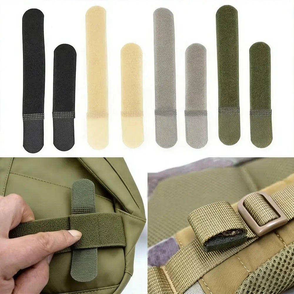 5-Pack Nylon Hook & Loop Straps 120/160mm – Reusable Ties Hook Loop Cable Straps SWANS