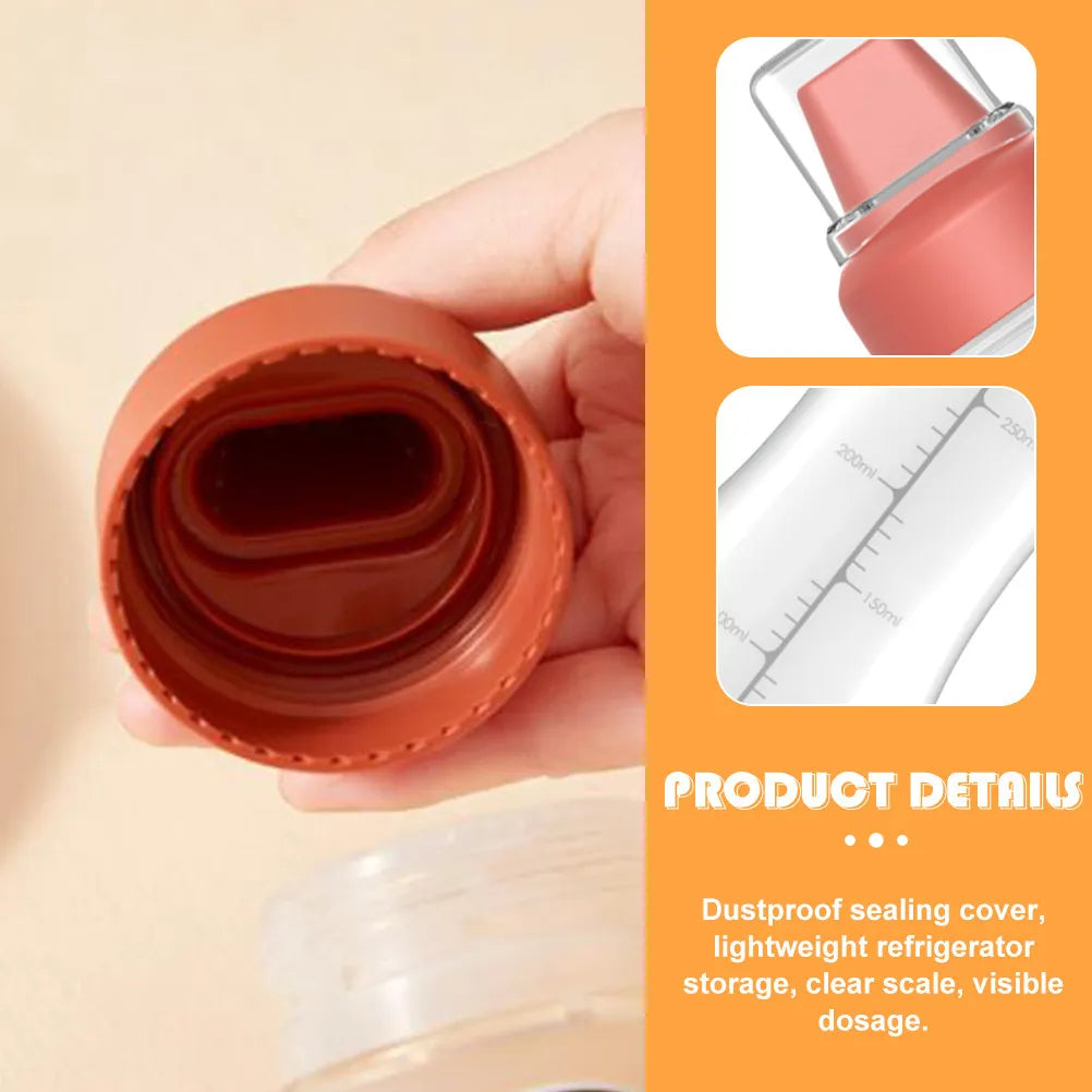 5-Hole Leakproof Squeeze Bottle – Food Grade Condiment Dispenser Condiment Squeeze Bottle SWANS