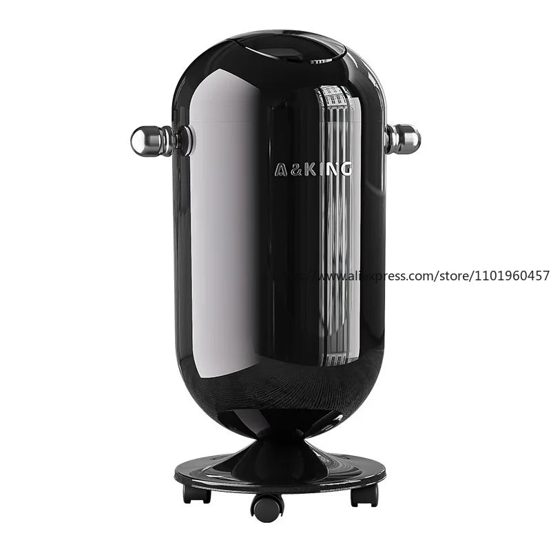 SWANS Tall Kitchen Trash Can – High-Capacity Rolling Lid Bin Kitchen Trash Can SWANS