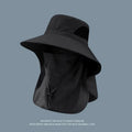 SWANS UPF 50+ Outdoor Sun Hat with Neck Flap – Unisex Outdoor Sun Hat SWANS Black One Size
