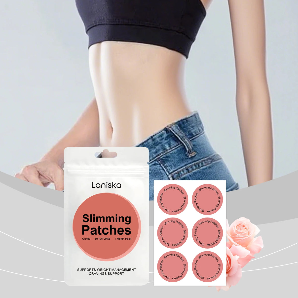 SWANS Body Contouring Care Patches – Gentle Daily Formula Body Care Patches SWANS