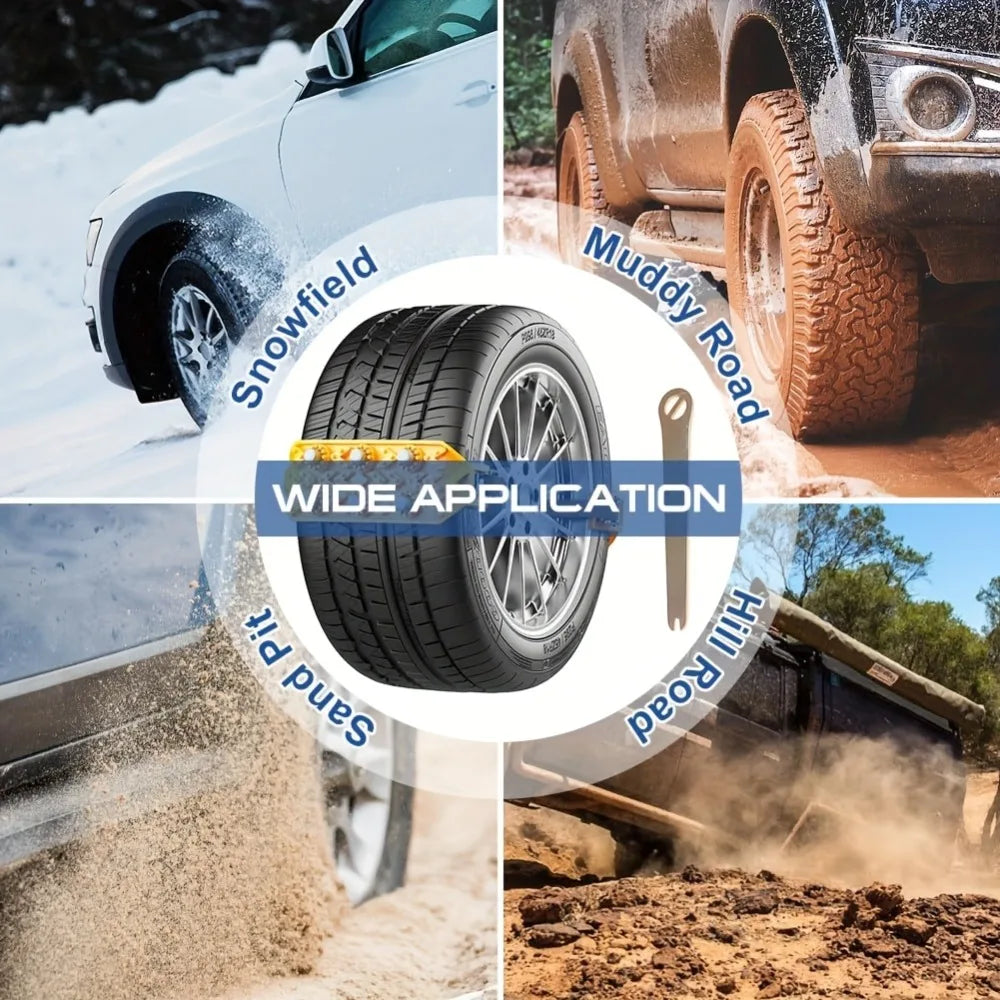 Universal Snow Tire Chains – Non-Slip Traction for SUV & Truck Snow Tire Chains SWANS