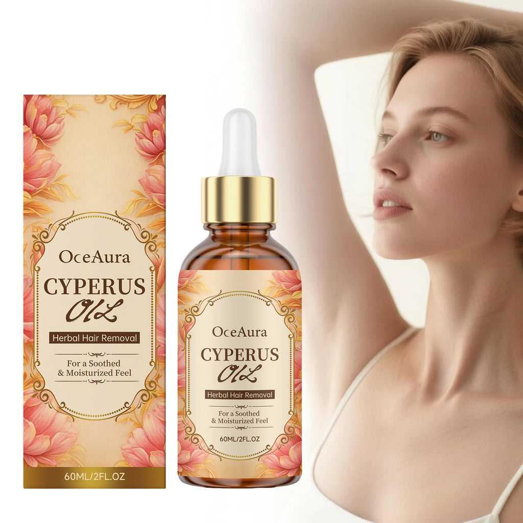 OceAura Cyperus Rotundus Herbal Hair Removal Oil 60ml Hair Removal Oil SWANS