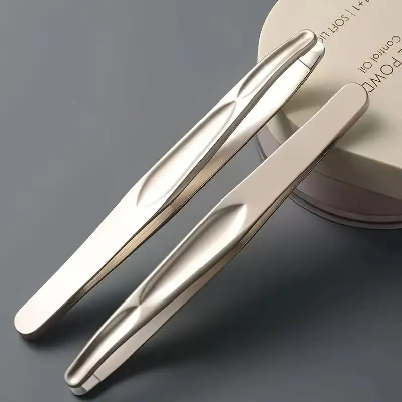 YOVIP Precision Stainless Steel Eyebrow Tweezers Precision Tweezers SWANS