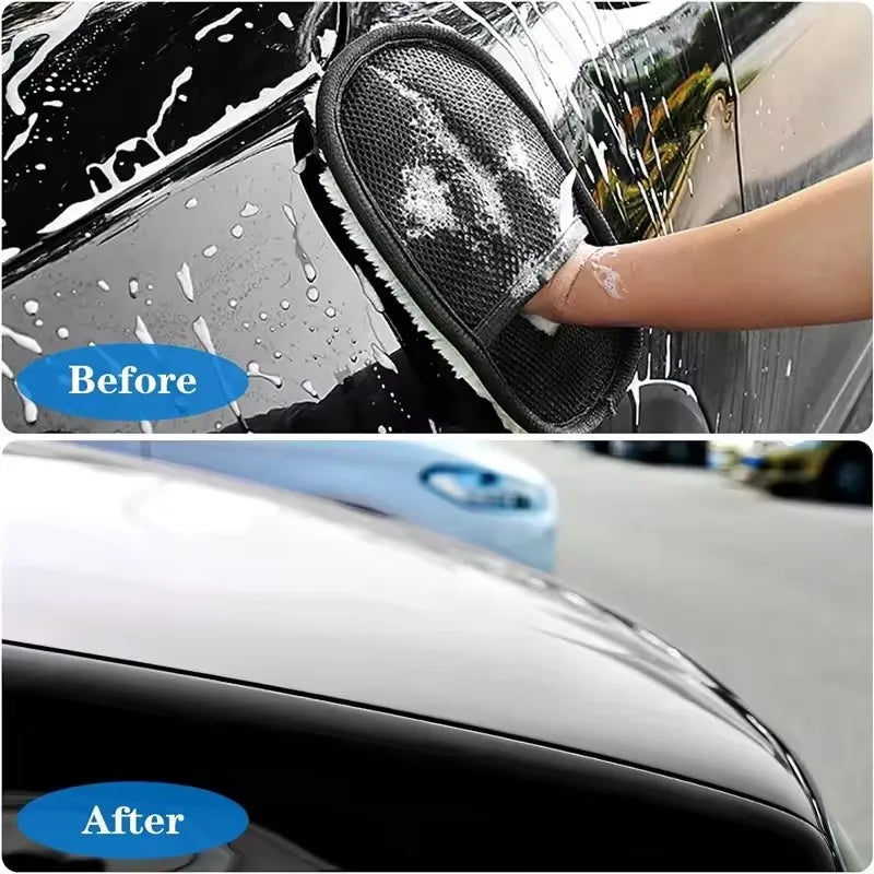 Microfiber Car Wash Mitt Gloves – 1/10 Pack Cleaning Sponge Car Wash Mitt SWANS