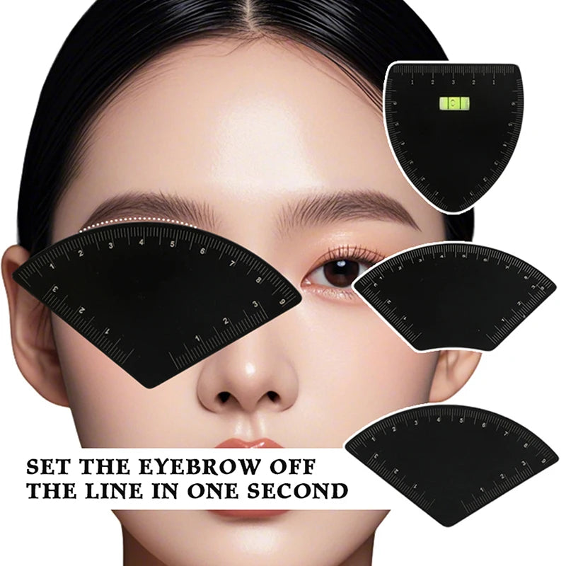 Eyebrow Mapping Ruler Microblading Guide Tool 5/10 Pack Eyebrow Mapping Ruler SWANS