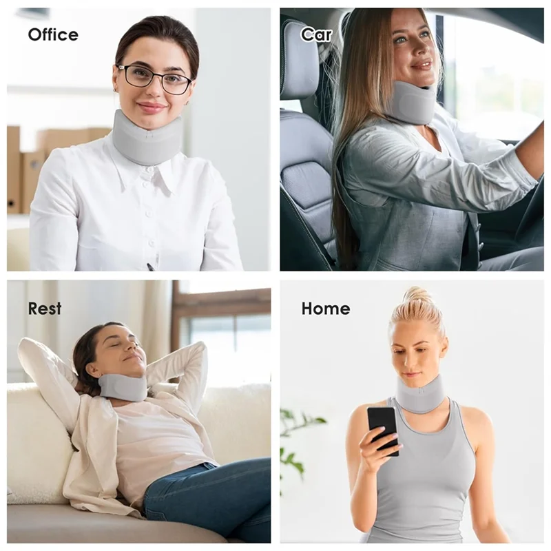 Soft Cervical Collar Neck Brace – Breathable Ergonomic Support Cervical Neck Brace SWANS