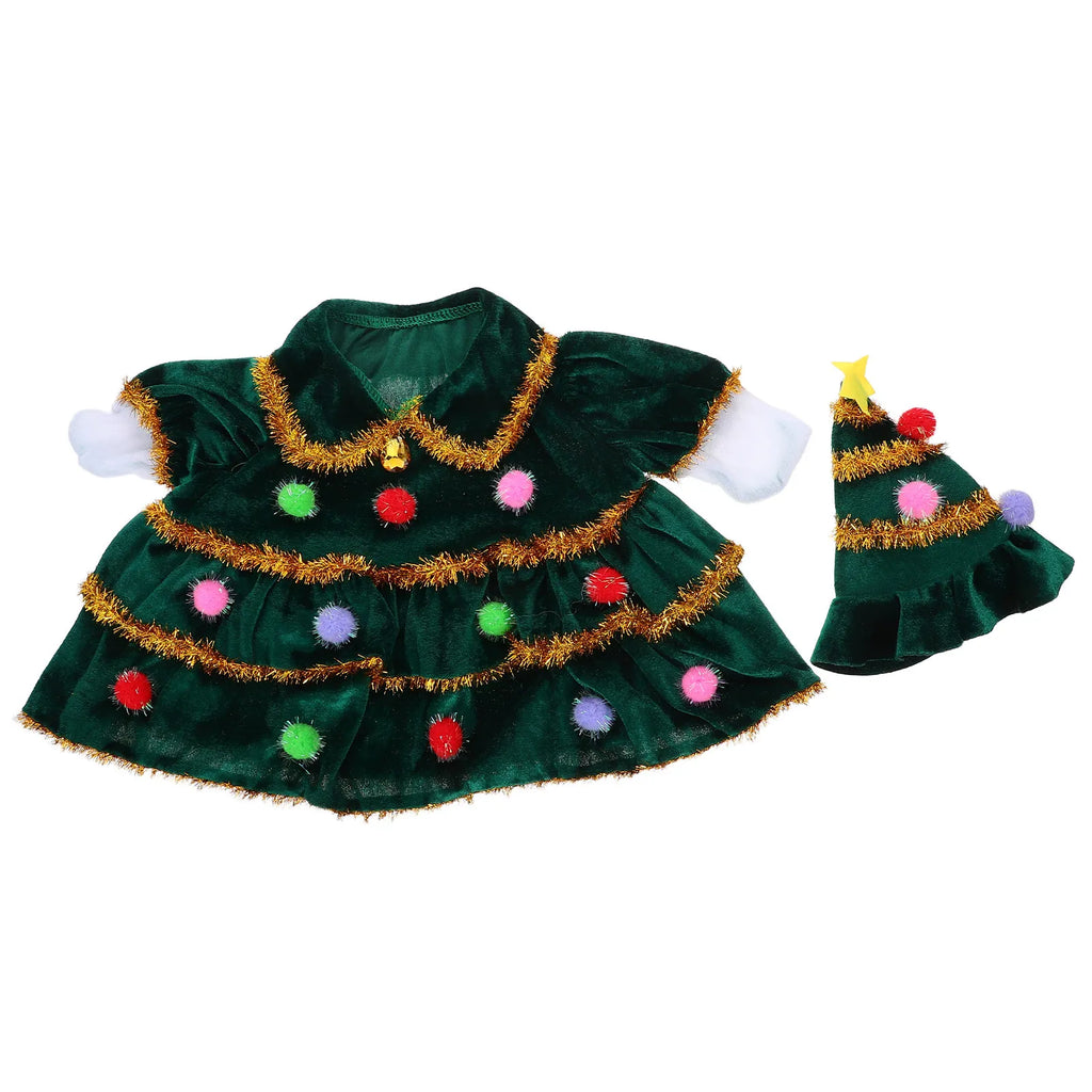 23 Inch Christmas Porch Goose Santa Outfit – Holiday Costume Holiday Goose Costume SWANS
