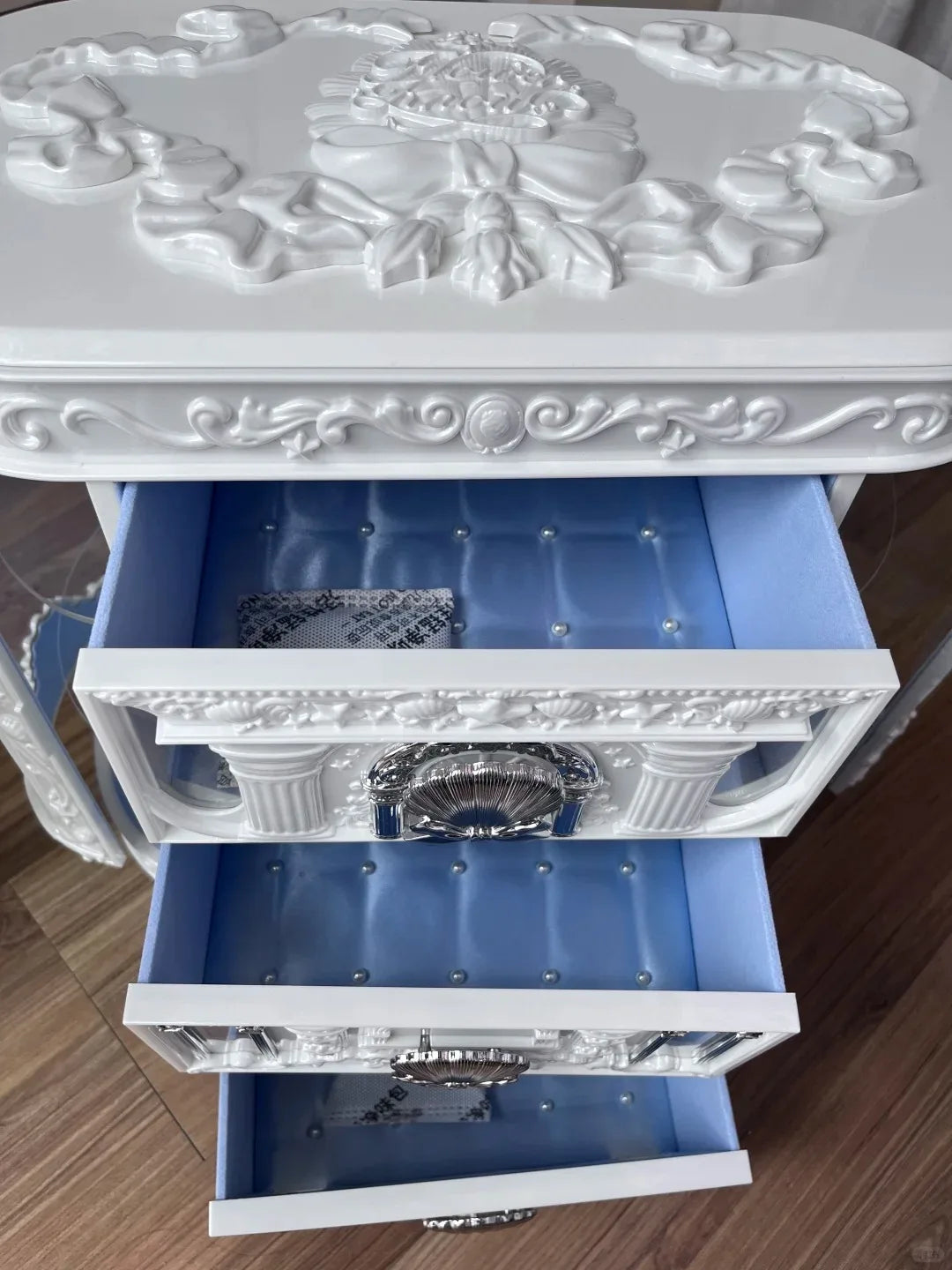 FLOWER KNOWS Shell Series Makeup Storage Box & Lipstick Case Makeup Storage Case SWANS