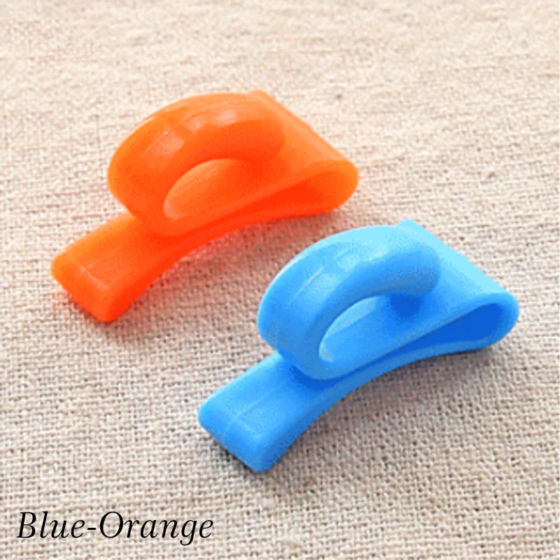 SWANS 2-Pack Mini Bag Clip & Anti-Lost Key Hook Organizer Bag Clip Organizer SWANS blue-orange 2pcs