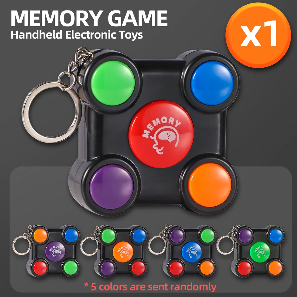 Mini Memory Game Puzzle Console Toy for Kids Ages 3–12 Kids Memory Game Toy SWANS 1 piece