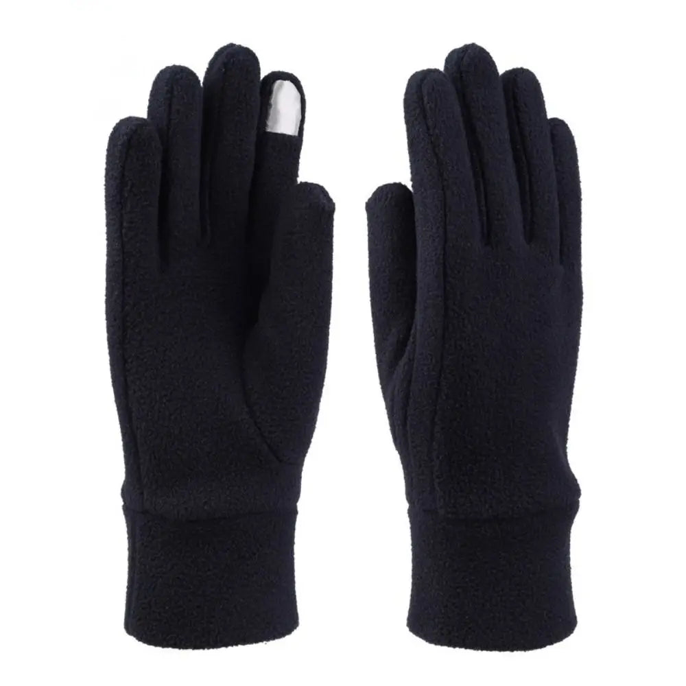 SWANS Polar Fleece Winter Gloves – Windproof Full Finger Unisex Winter Fleece Gloves SWANS