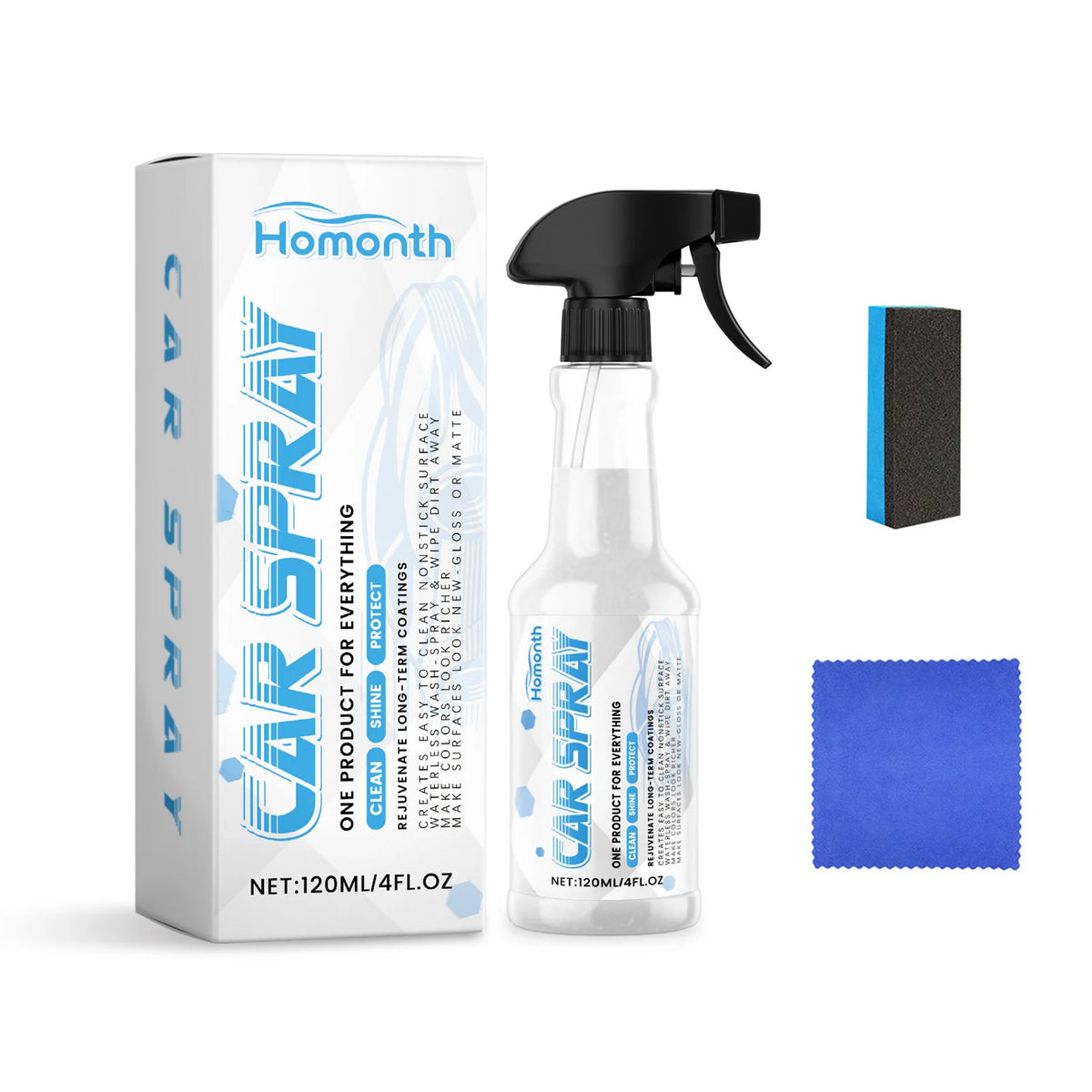 120ml Car Coating Spray – Waterproof Polish & Protector Car Coating Spray SWANS 120ml