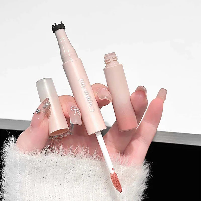 2-in-1 Liquid Blush & Freckle Stamp Pen – Korean Cosmetics Blush & Freckle Pen SWANS