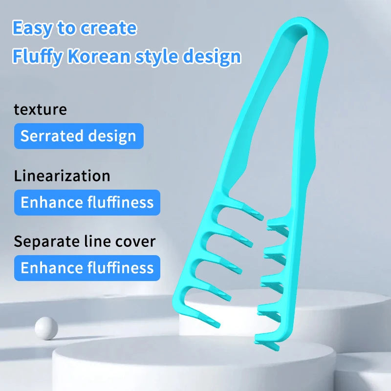 Wide-Tooth Volumizing Hair Styling Comb – All Hair Types Hair Styling Comb SWANS Default Title