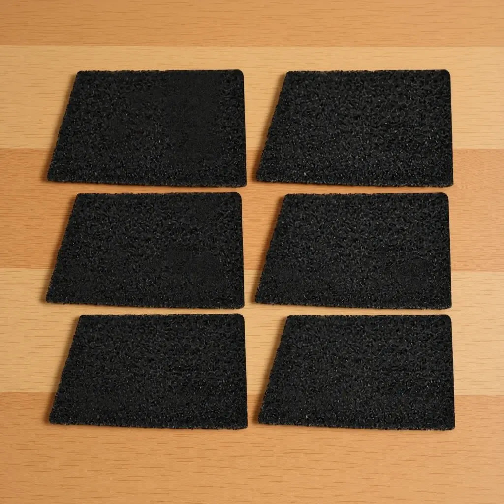 6-Pack Cat Litter Box Activated Charcoal Filter Replacement Pads Litter Box Filter Pads SWANS