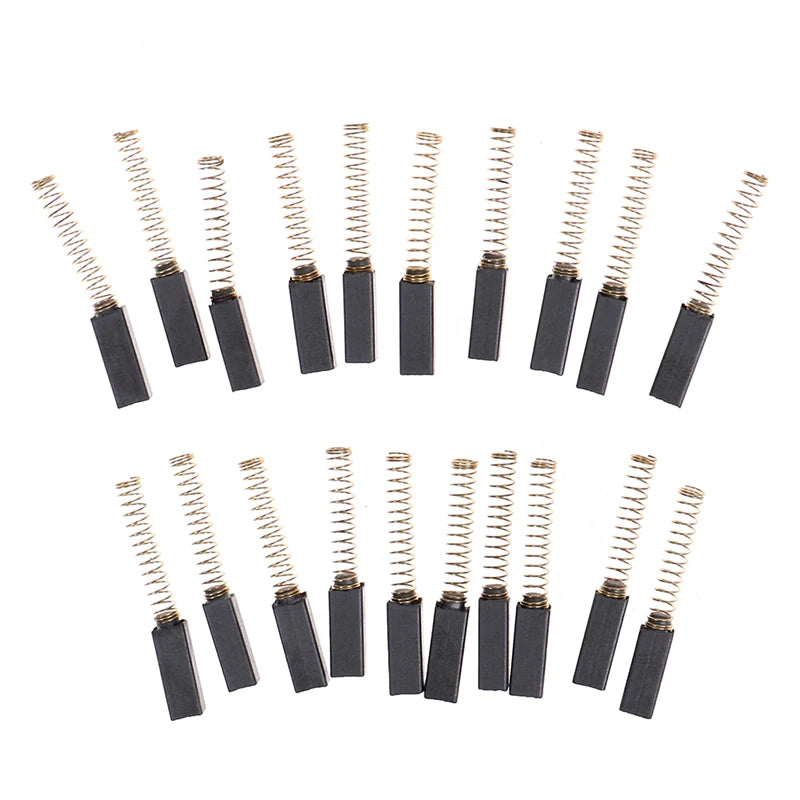 20-Pack Sewing Machine Motor Carbon Brushes Replacement Sewing Machine Parts SWANS One Size