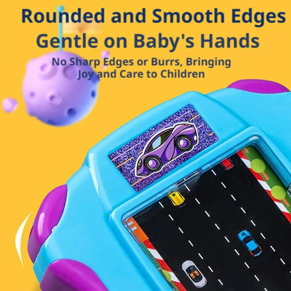Kids Handheld Racing Game Toy – Battery-Free Palm Race Car Handheld Kids Toy SWANS