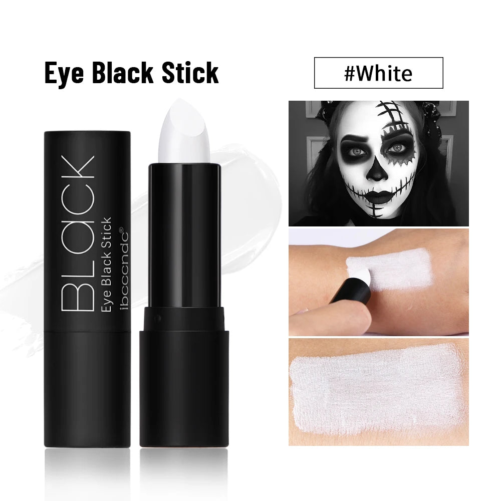 ibcccndc Black Body Paint Stick – Halloween & Cosplay Makeup Face & Body Paint SWANS white