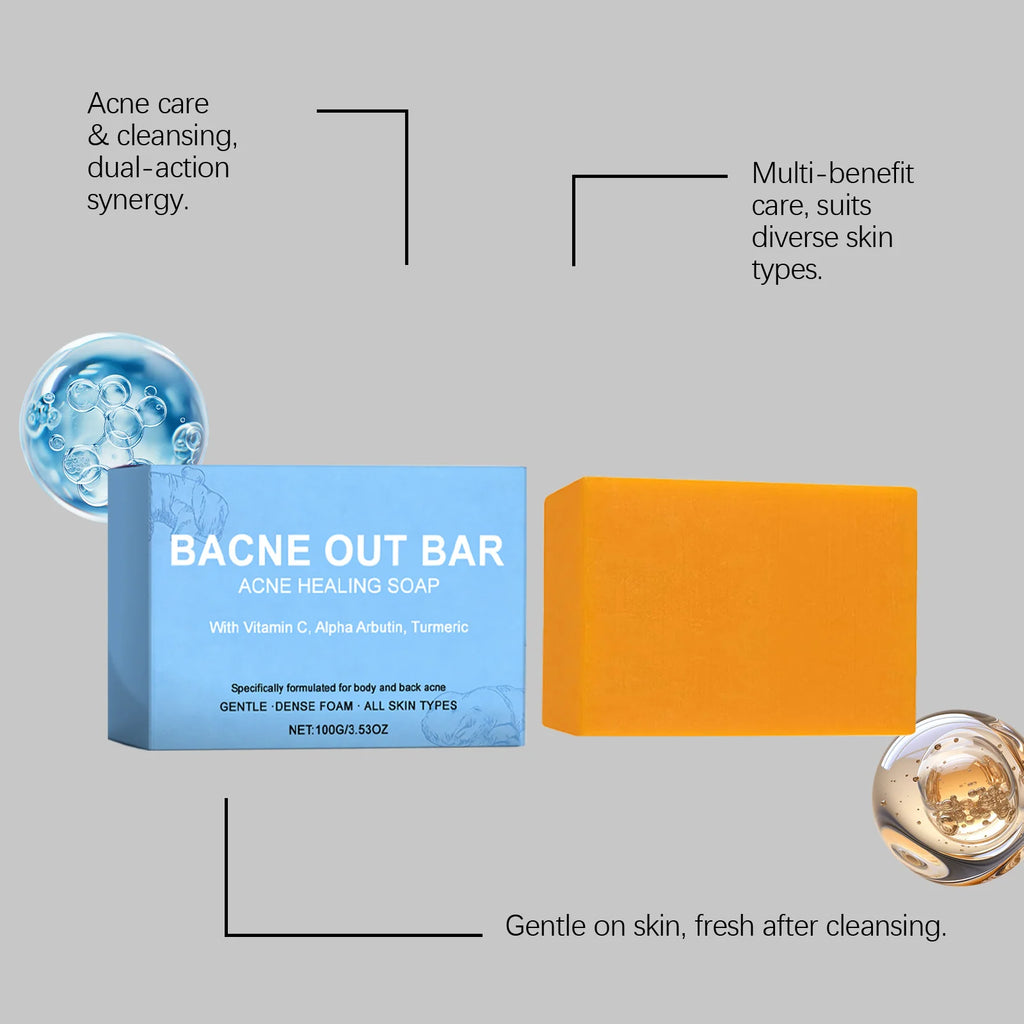 Exfoliating Brightening Handmade Body Soap – 100g Bar Exfoliating Body Soap SWANS