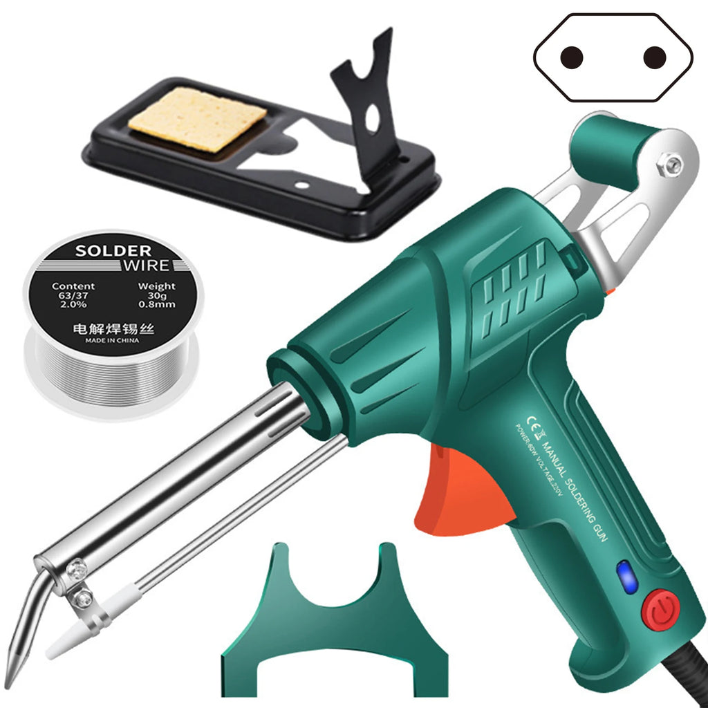 60W Automatic Corded Soldering Iron Set – Multi-Function Tool Soldering Iron Set SWANS EU plug