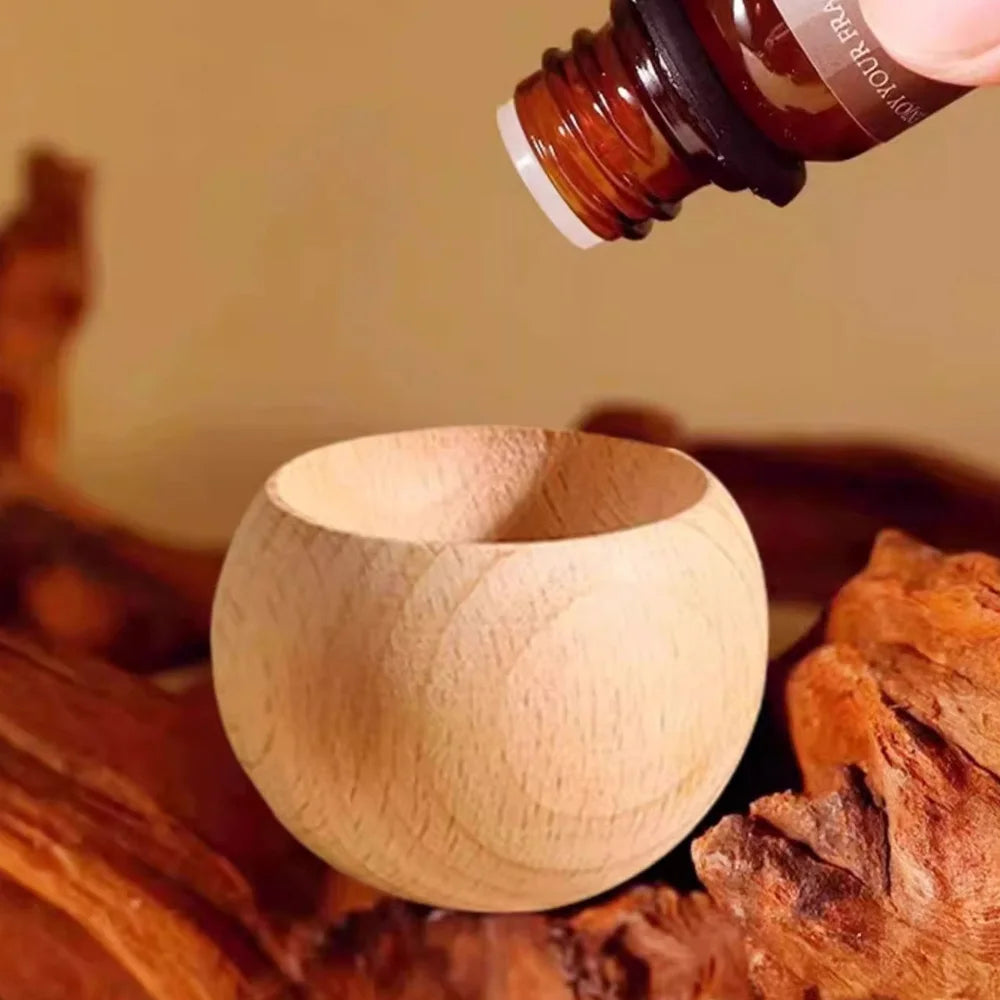 SWANS Wood Tumbler Aroma Diffuser – Car, Home & Office 1–10 Pack Wood Aroma Diffuser SWANS