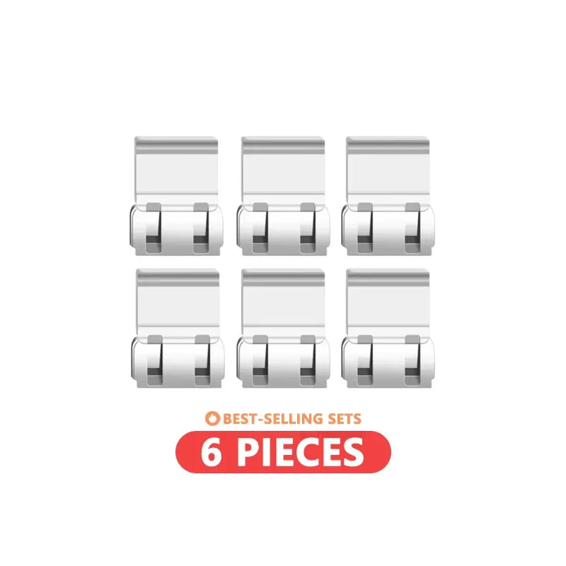 Invisible No-Sew Pants Hem Clips – Quick Leg Length Adjuster Hem Adjuster Clip SWANS 6 pcs
