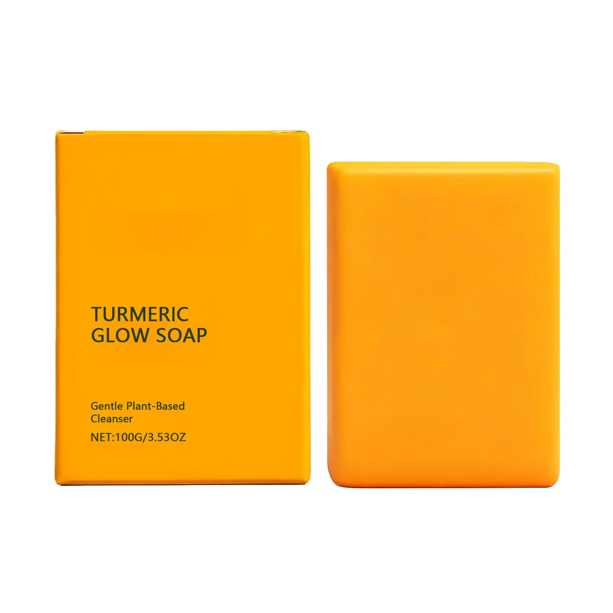 Turmeric Body Soap – Exfoliating, Moisturizing & Brightening Turmeric Body Soap SWANS 100g boxed
