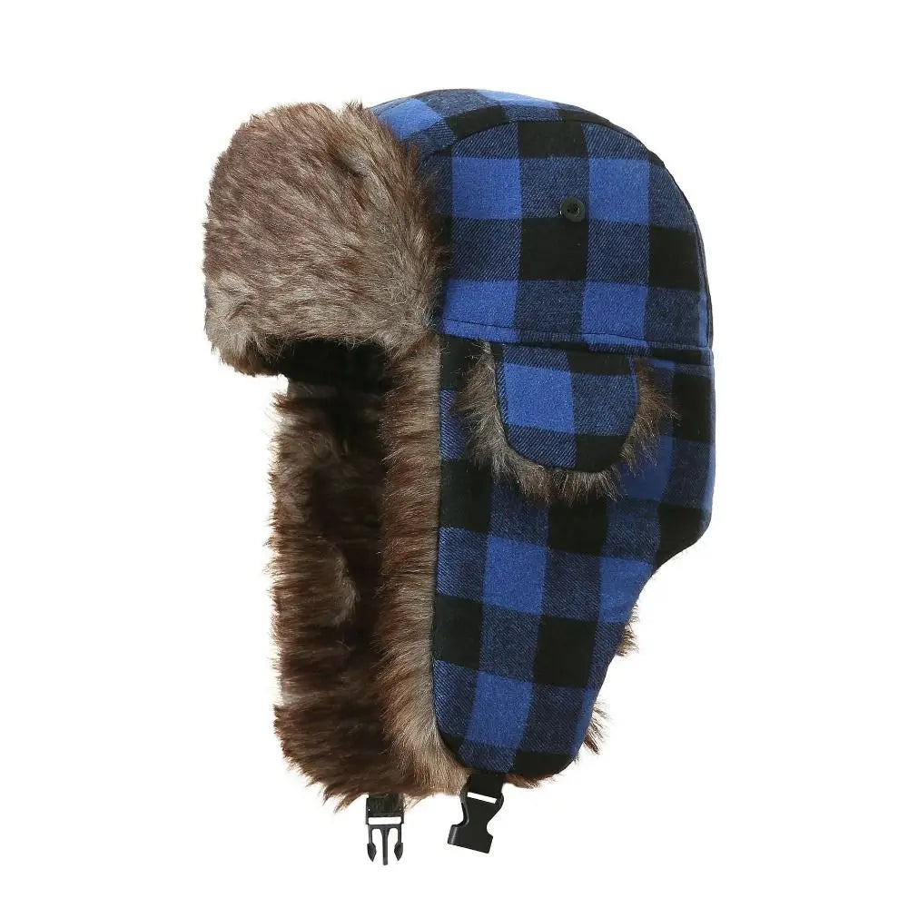 Windproof Winter Balaclava Snow Cap – Thick Knit Ski Hat Winter Balaclava Hat SWANS blue