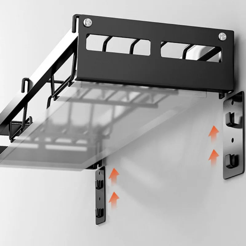 SWANS Wall-Mounted Kitchen Dish Rack & Utensil Organizer Kitchen Dish Rack SWANS