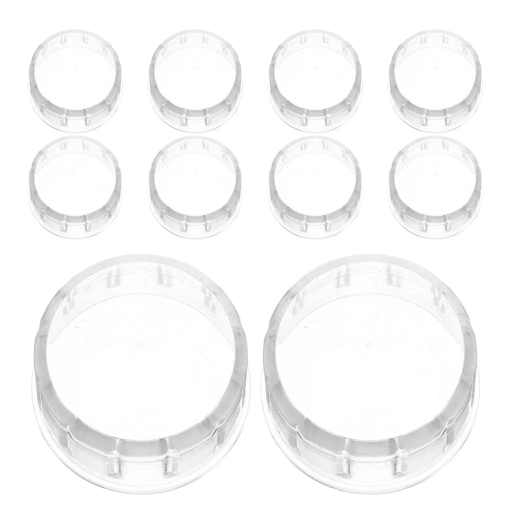 20-Pack Universal Shaker Lids – Spill-Proof PC Resin Replacement Caps Shaker Replacement Lids SWANS Default Title